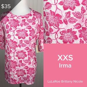 BNWT XXS Irma LuLaRoe